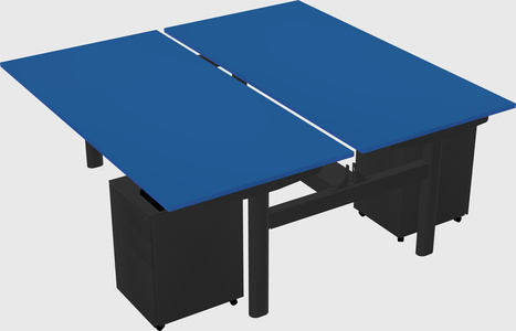 Shared electric desk