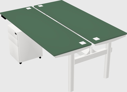 Shared electric desk