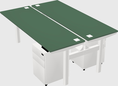 Shared electric desk