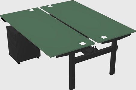 Shared electric desk
