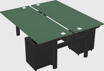 Shared electric desk