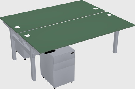 Shared electric desk