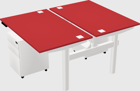 Shared electric desk