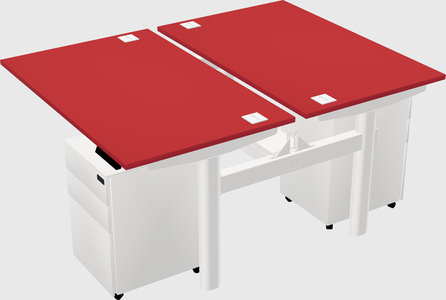 Shared electric desk