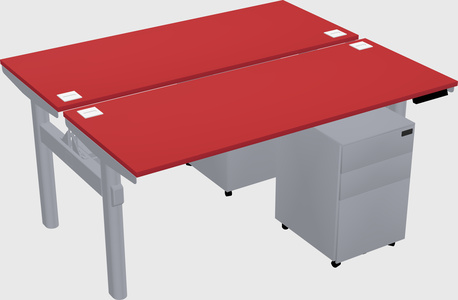 Shared electric desk