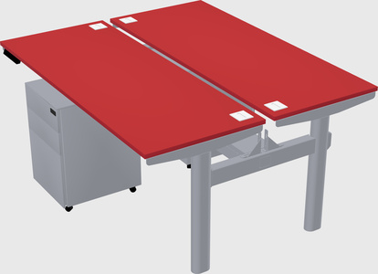 Shared electric desk