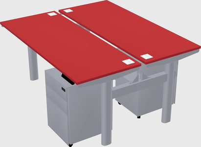 Shared electric desk