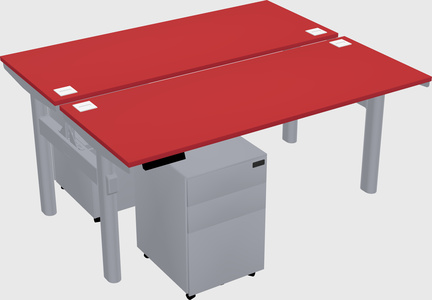 Shared electric desk