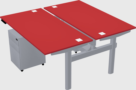 Shared electric desk