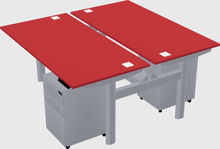 Shared electric desk