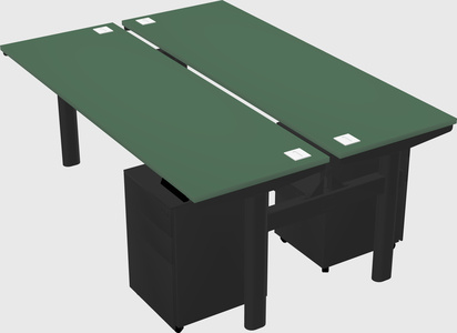 Shared electric desk