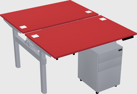 Shared electric desk