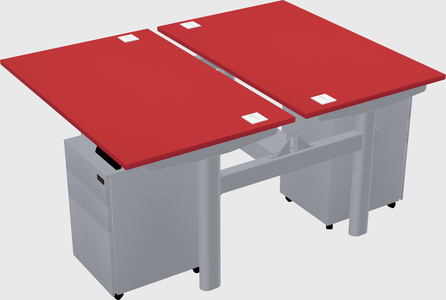 Shared electric desk