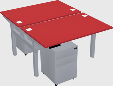 Shared electric desk