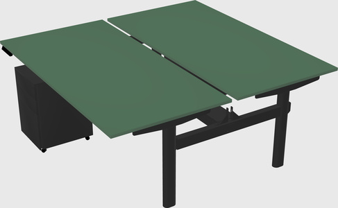 Shared electric desk
