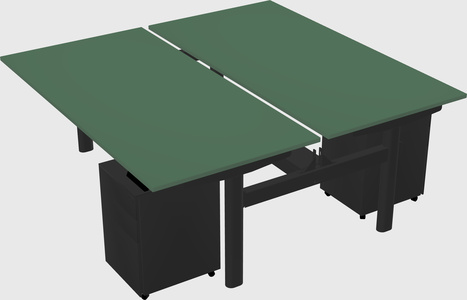 Shared electric desk
