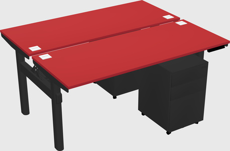 Shared electric desk