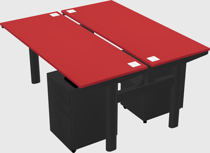 Shared electric desk