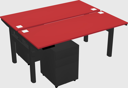 Shared electric desk
