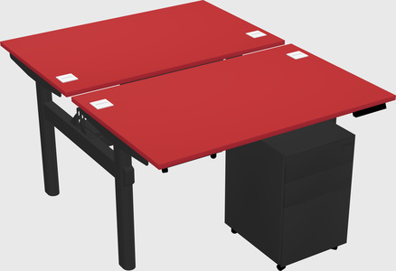 Shared electric desk