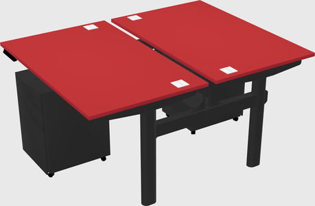 Shared electric desk