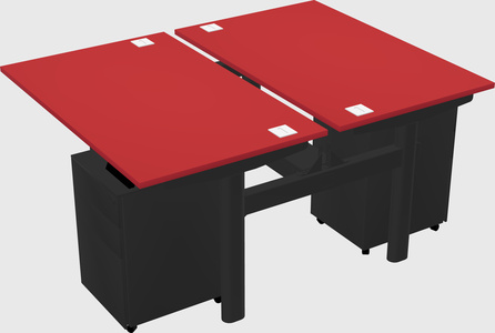 Shared electric desk