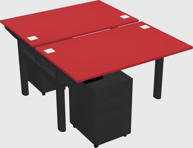 Shared electric desk