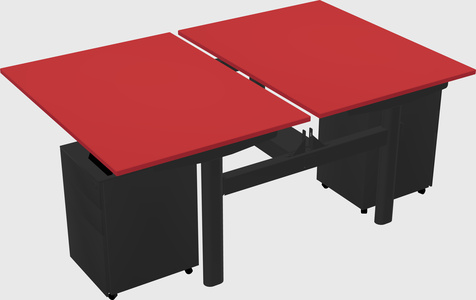 Shared electric desk