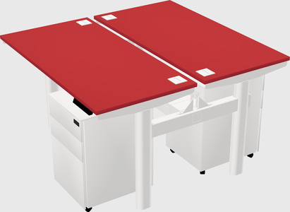 Shared electric desk