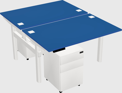 Shared electric desk