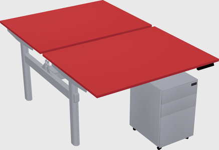Shared electric desk