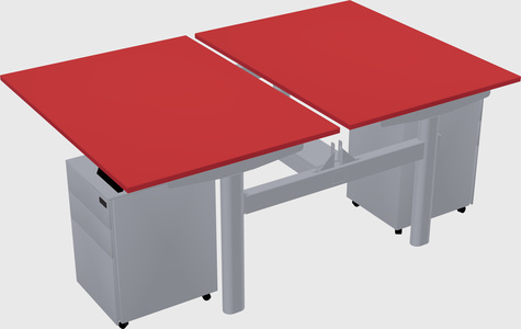 Shared electric desk