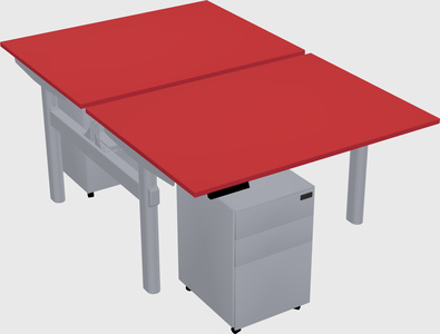 Shared electric desk