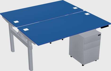 Shared electric desk