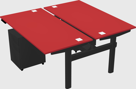 Shared electric desk
