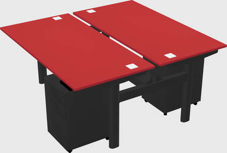 Shared electric desk