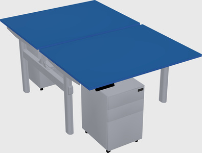 Shared electric desk