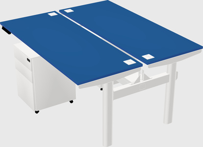 Shared electric desk