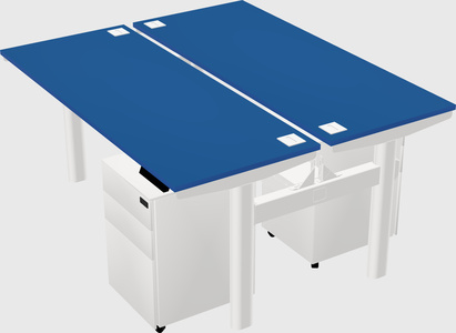 Shared electric desk