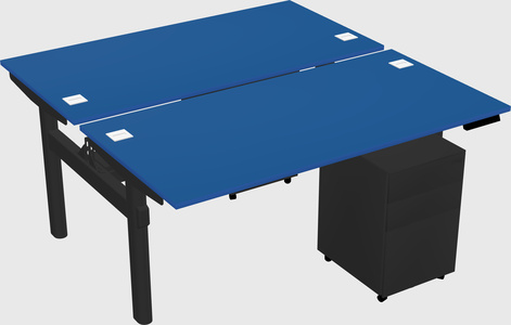 Shared electric desk
