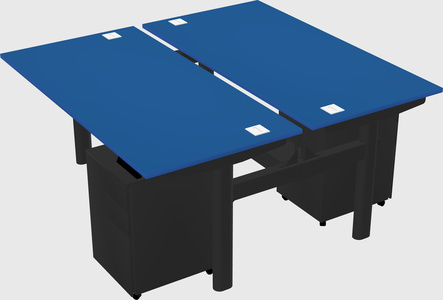 Shared electric desk