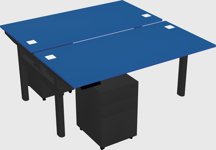 Shared electric desk