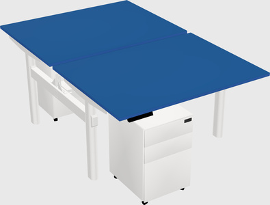 Shared electric desk