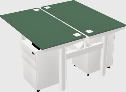 Shared electric desk
