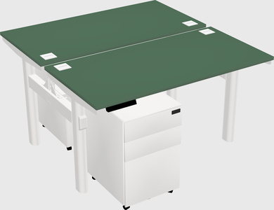 Shared electric desk