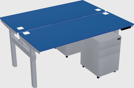 Shared electric desk
