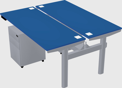 Shared electric desk