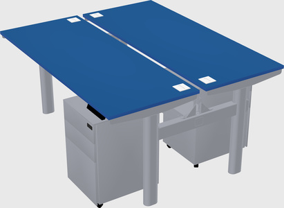 Shared electric desk