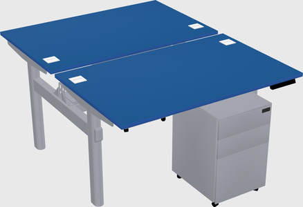 Shared electric desk