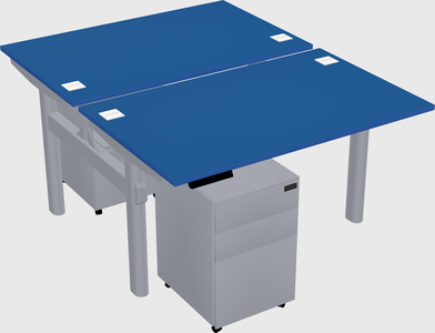 Shared electric desk
